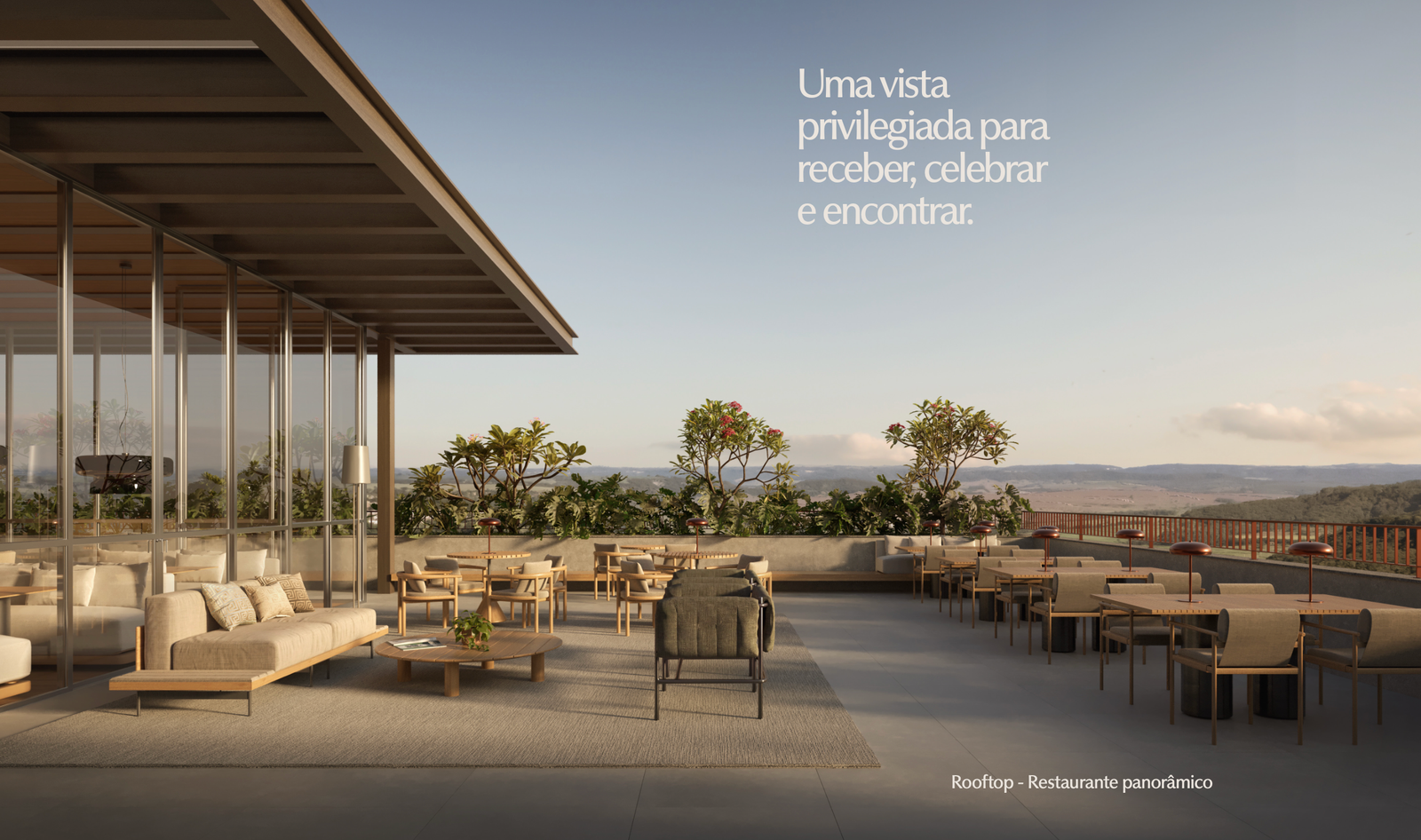 Loro Corporate — Perspectiva interna sala corporativa